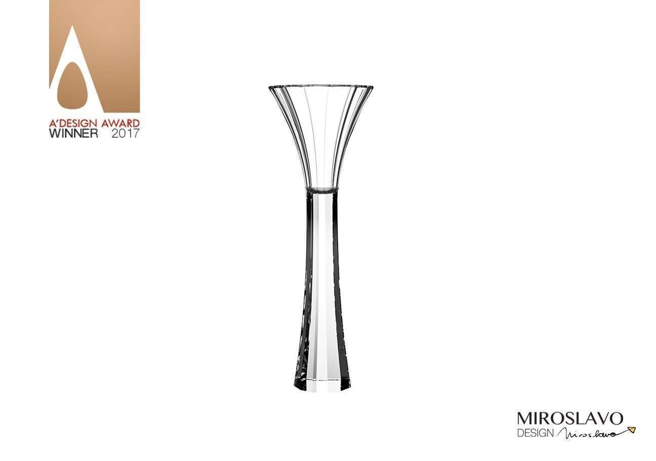 Miroslavo was awarded the A'Design Award for the Flourishing Shot Glass